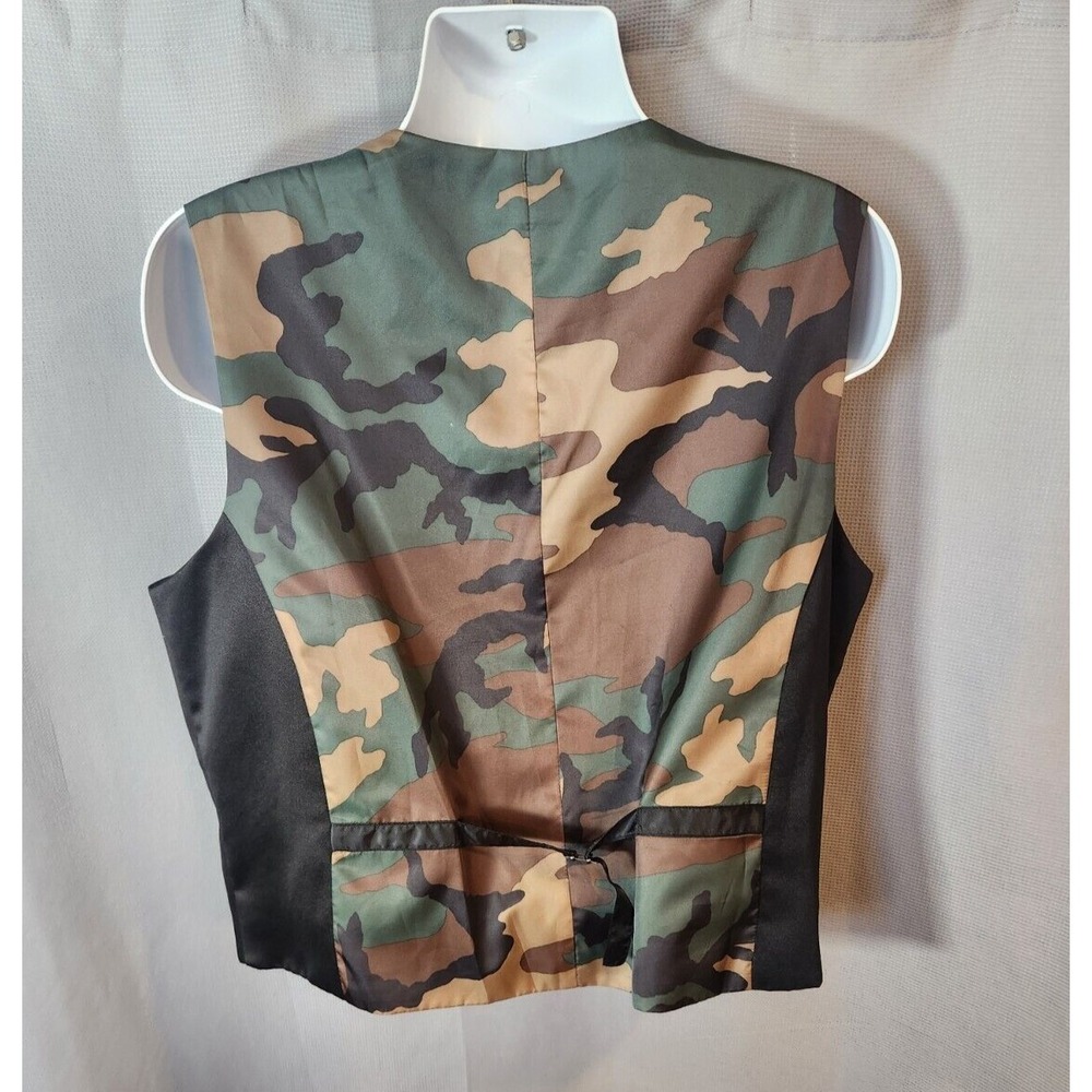 JF J. Ferrar Camo‎ Vest Size XL